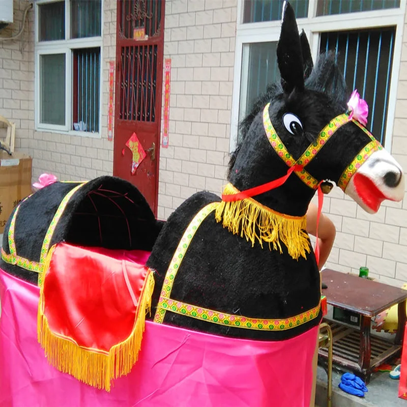 

Donkey Props Running Donkey Dry Donkey Yangko Donkey Running Donkey Stage Performance and Large-scale Event Performance Costumes