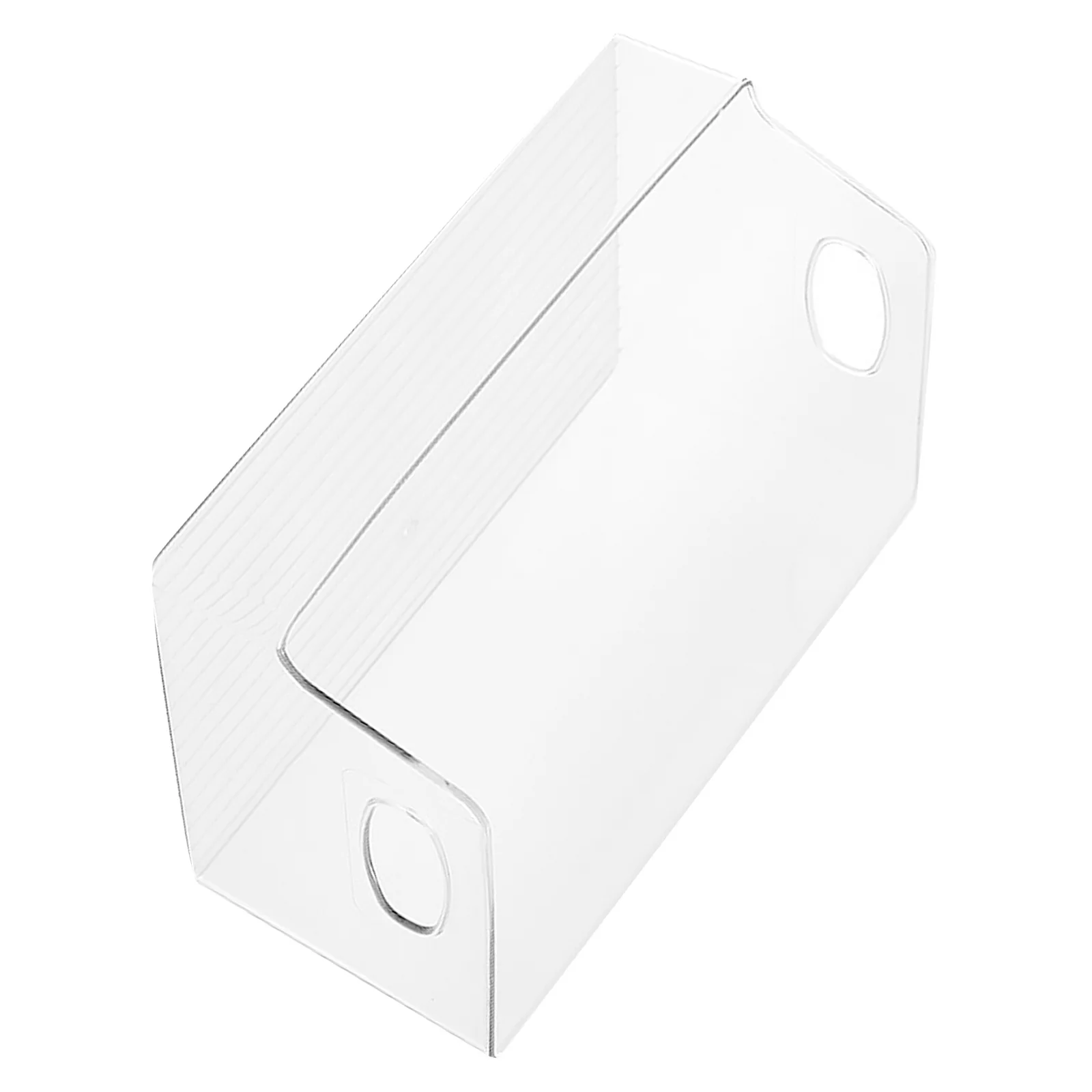 Clear Book Bin Compact Folding Design Ideal for Pantry Kitchen Cabinet Storage Keep Things Tidy At Home Or School Bins