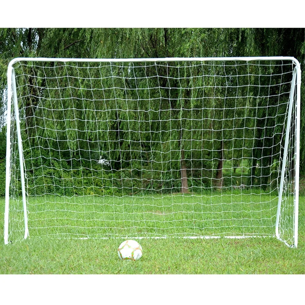 

Large Metal Frame Soccer Goal Outdoor Portable Training Target with Net