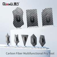 QIANLI Carbon Fiber Prying Tool Mobile Phone LCD Screen Opening Repair Card Ultra Thin High Quality LCD Motherboard Opener