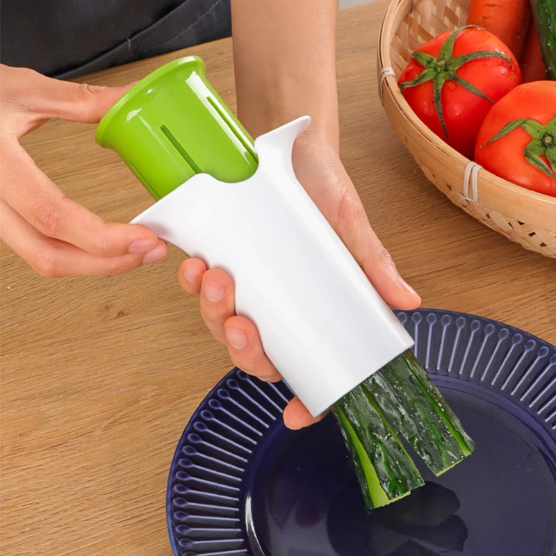 Manual pepino cenoura slicer vegetal espiral lâmina cortador pp lidar com chopper de aço inoxidável imprensa frutas slicer cozinha gadgets