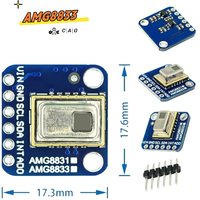 AMG8833 IR 8*8 MLX90640 32*24 Thermal Imager Array Temperature Sensor Module MLX90640BAB MLX90640BAA 8x8 Infrared Camera Sensor