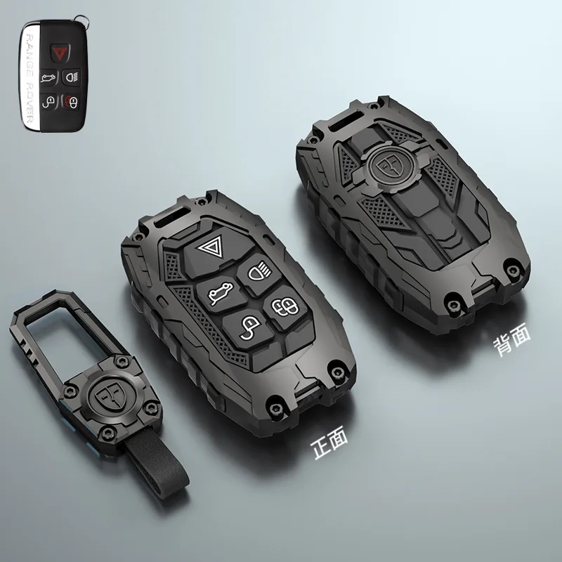 Accesorios de coche, fundas para llaves de Control, cubierta de soporte para Land Rover Range Rover Discovery 5 LR2 LR4 Sport para JAGUAR XE XF XJ F PACE