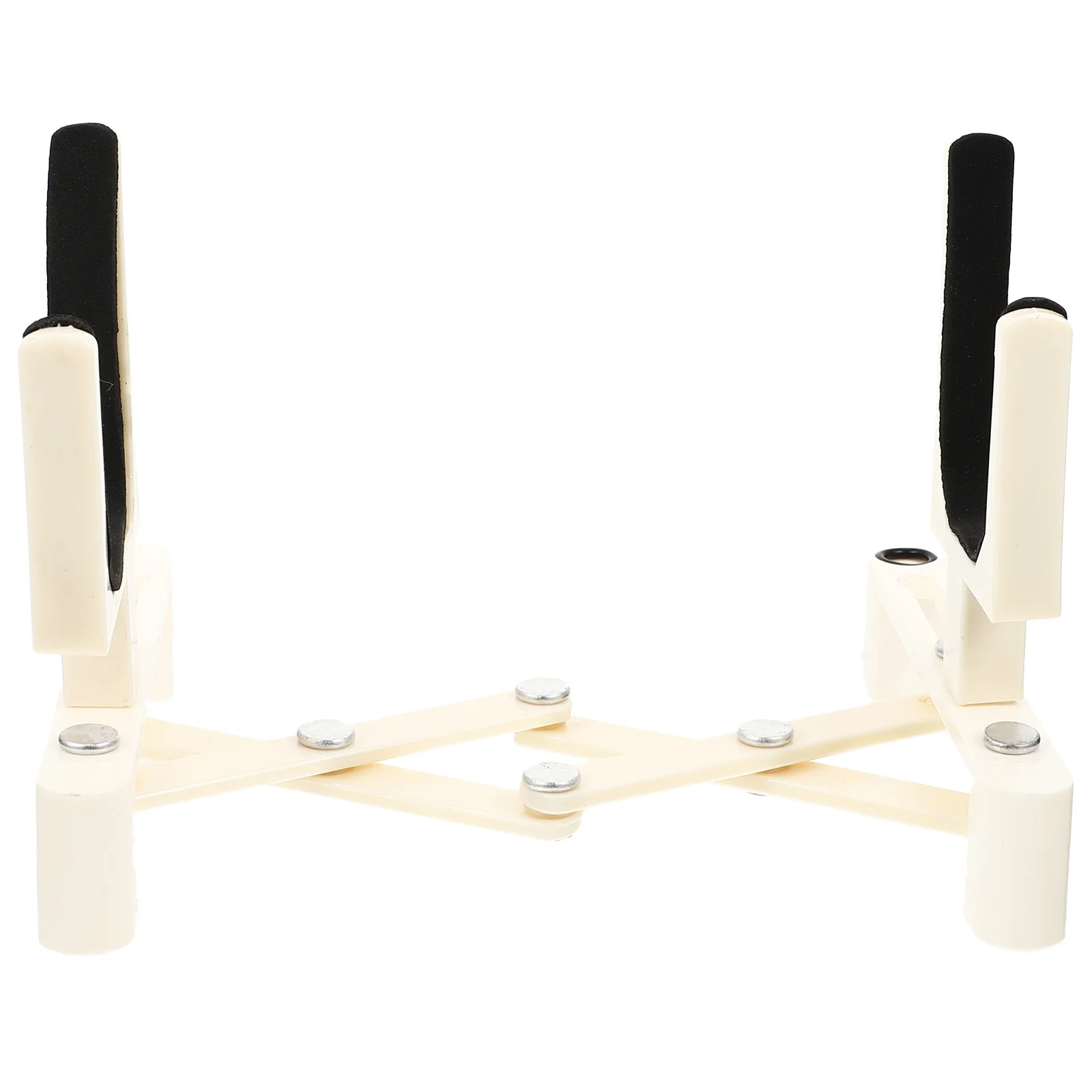 

1Pcs Practical Foldable Telescopic Violin Stand Stable Portable Violin Display Rack Waterproof PU Storage Frame