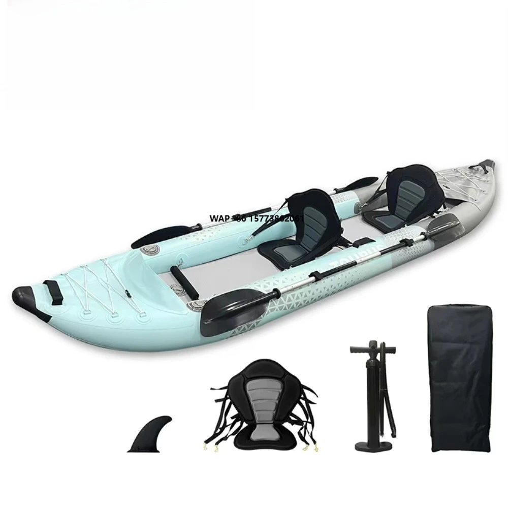 

3 Meters 4m Length Patent Design 1or 2 Persons Rigid Inflatable Canoe Drop Stitch Kayak Kayak Fishing