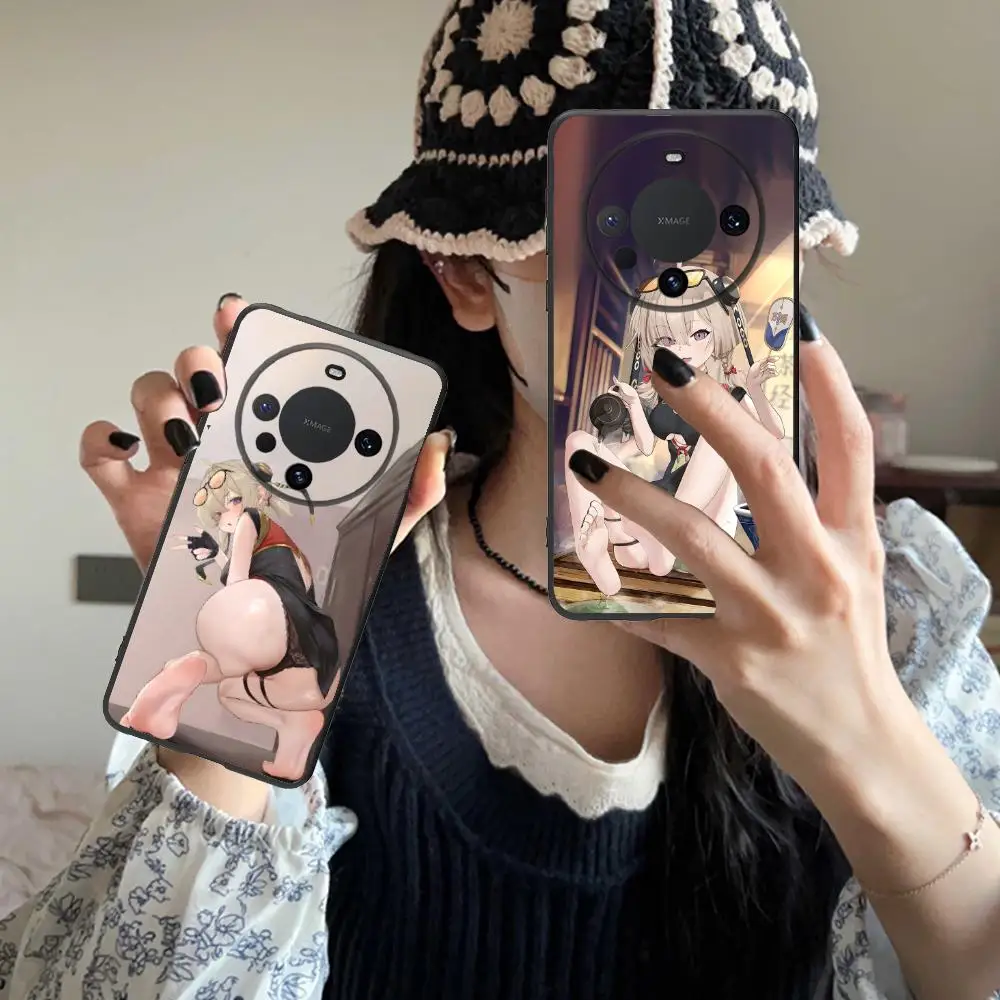 

Zenless Zone Zero Sweety Phone Case for Huawei Mate 60 50 40 30 20 10 Pro Plus Lite E 5G Black Cover Luxury Cellphones