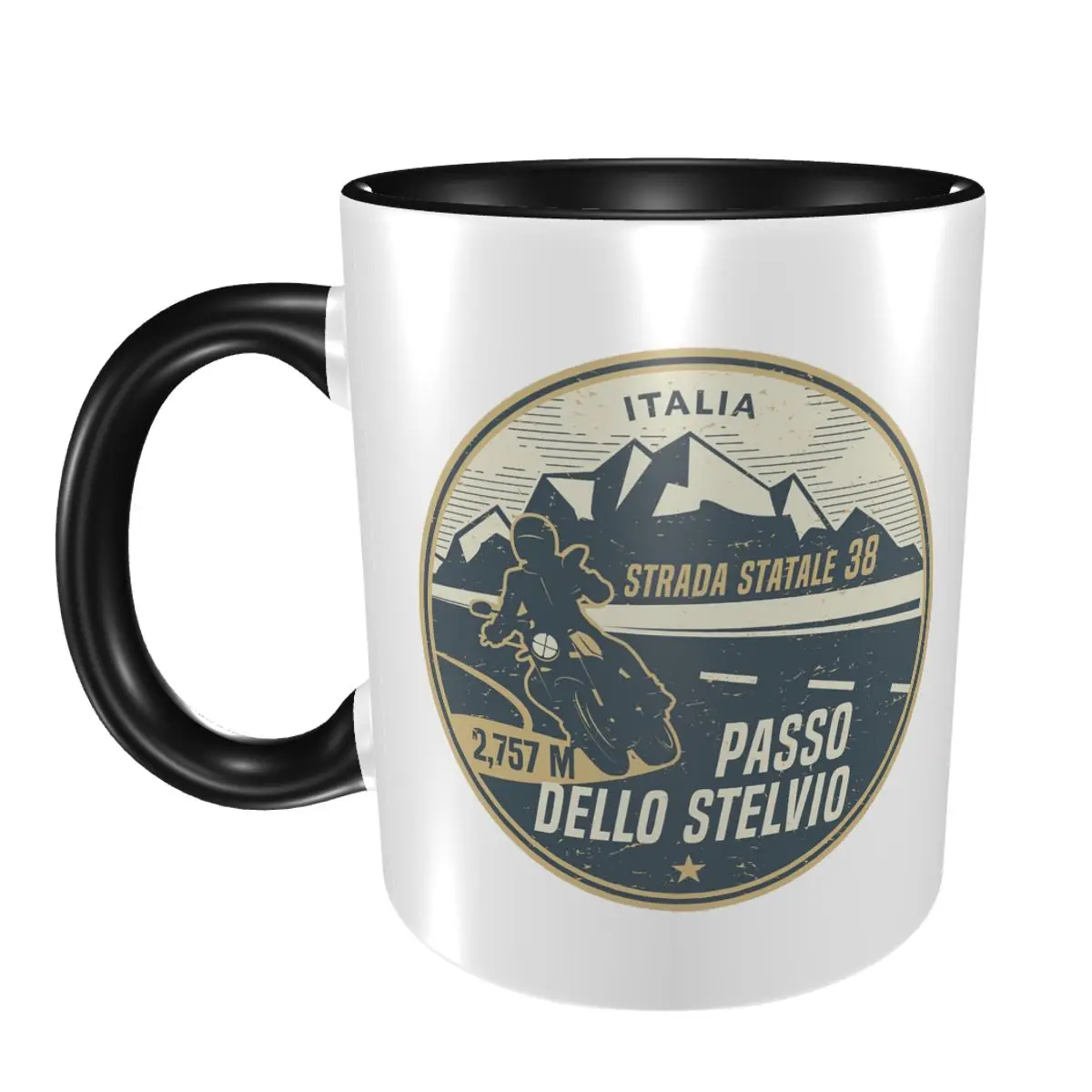

Stelvio Pass, Italy Mug Funny Ceramic Coffee Cups Tea Mugs Milk Cup Drinkware Gifts for Friends