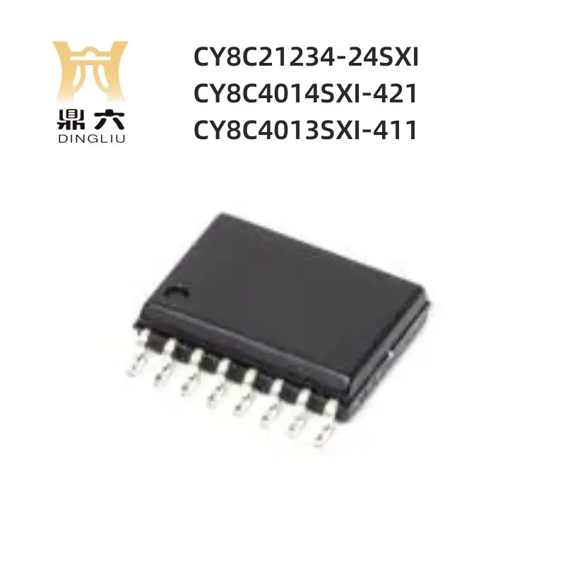 CY8C21234-24SXI CY8C4014SXI-421 CY8C4013SXI-411 Microcontrollers 	SOIC-16