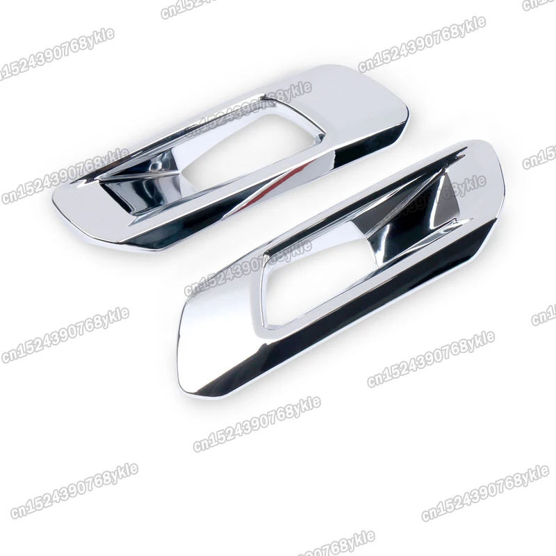 shiny silver abs car front foglight frame trims for toyota camry 2018 2019 2020 2021 2022 sport edition trd accessories styling