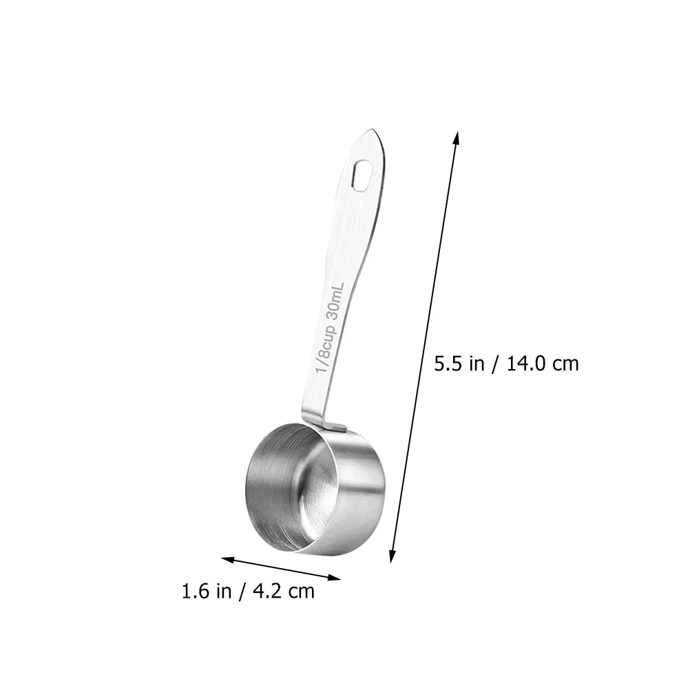 

1Pcs Stainless Steel Milk Powder Spoon Measuring Scoop for Coffee Cocoa Tea Kitchen Accessory Measuring Spoon