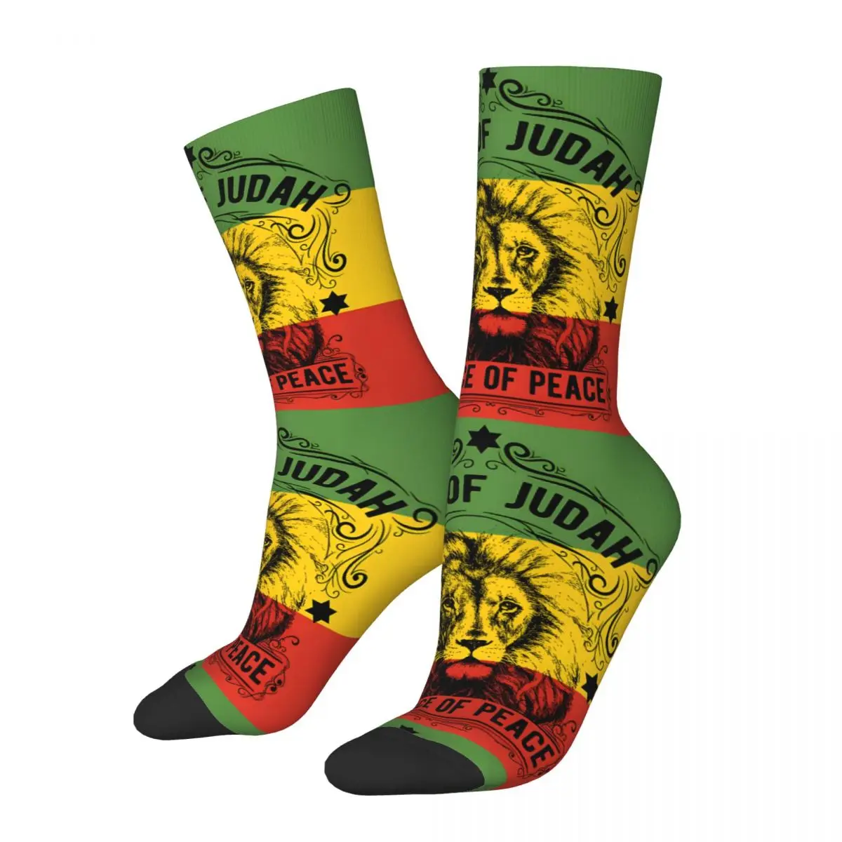 Lion Of Judah Prince Of Peace Kawaii Socks Travel Cartoon Pattern Socks