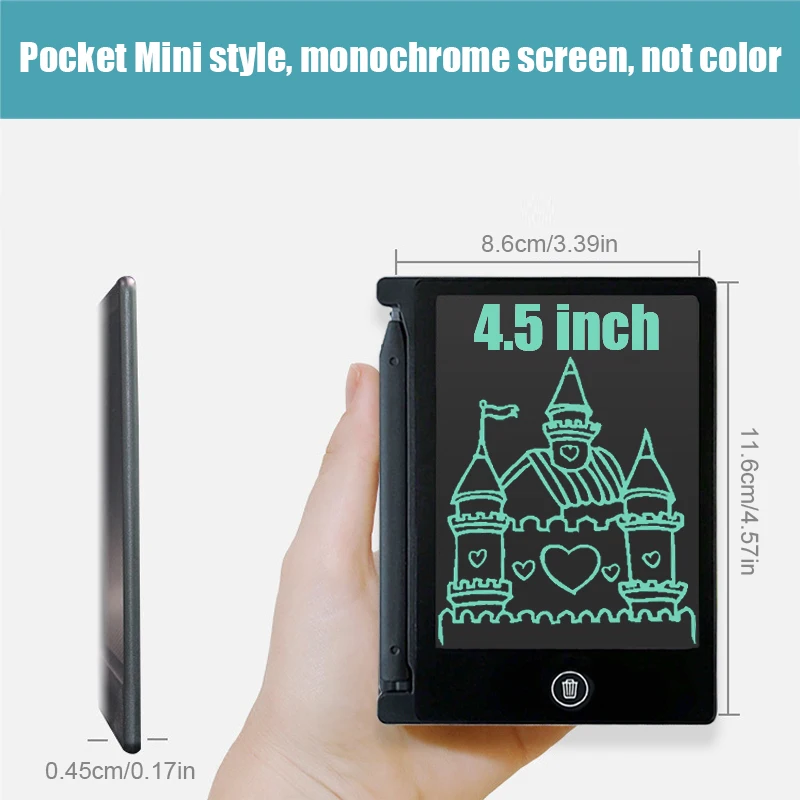 16/12/10/8.5/8.2/6.5/4.5 inch LCD grafische tablet, kleur tekentablet, 3 4 5 6 7 8 jaar kinderen verjaardagscadeautjes/Kerstmis/reizen speelgoed