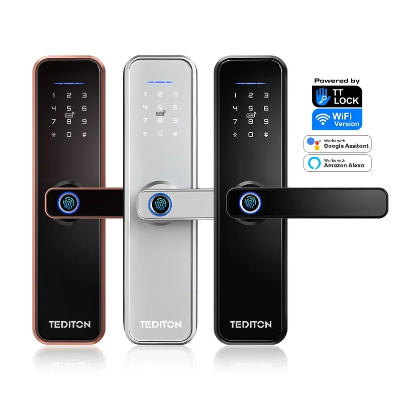 Digital ttlock app work cerraduras inteligentes ttlock smartlock digital wifi smart door multi lock