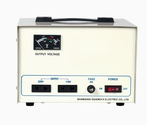 Applicable to Guangfa single-phase voltage regulator fully automatic 220V high-power household export AC voltage regulator SVC-1