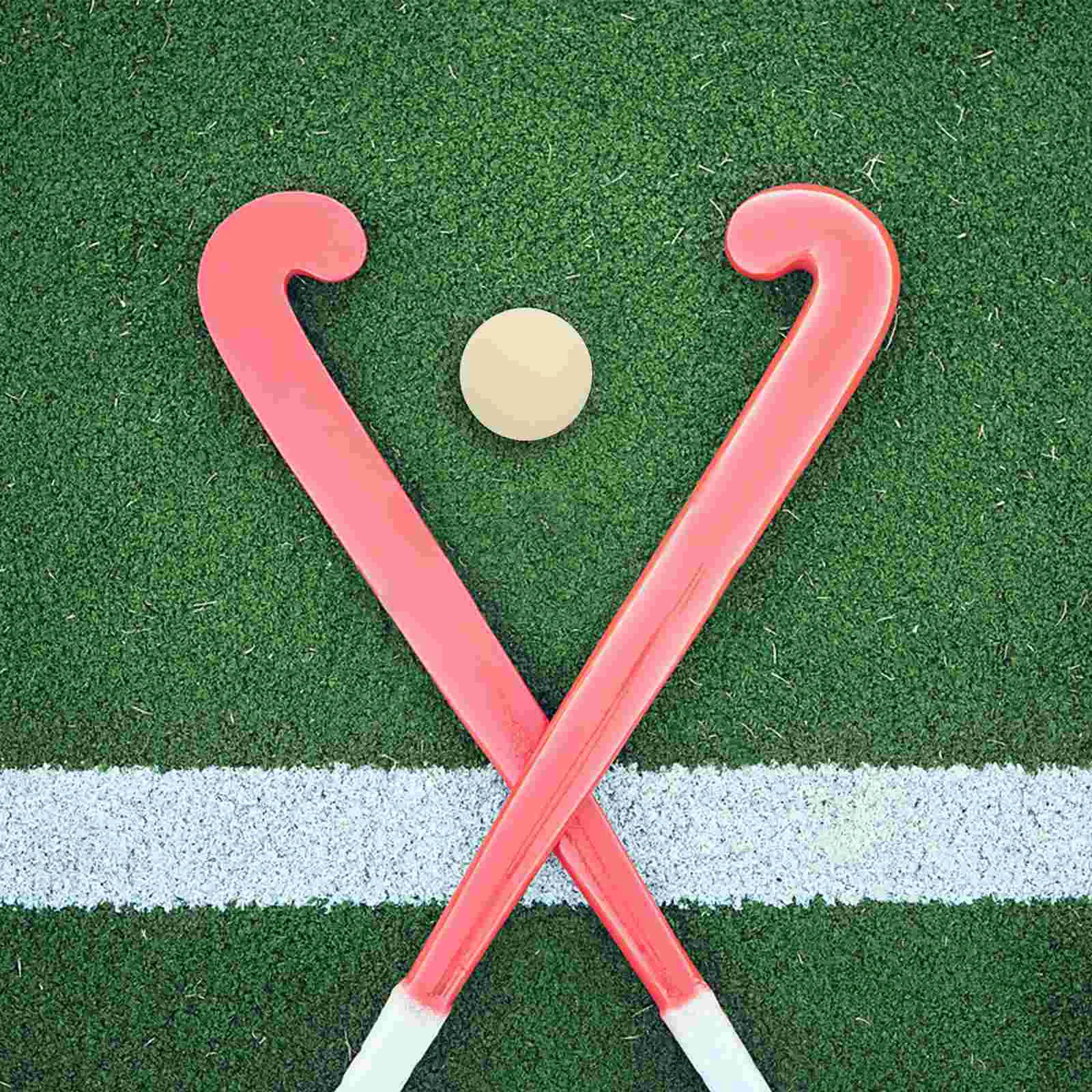 2 قطعة كرة قفازات الهوكي المتوهجة في الظلام، مدرب صغير للتعامل مع البلاستيكية #2