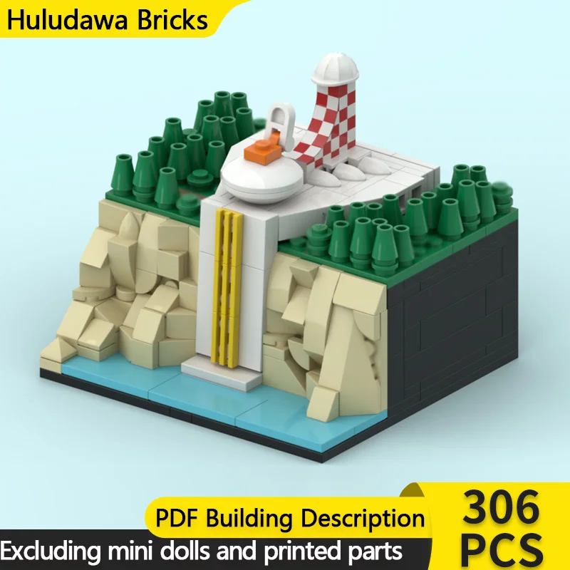 

City Street View Model MOC Building Brick Robot Residential Base Modular Technology Children Holiday Gifts Assemble Toys Suit