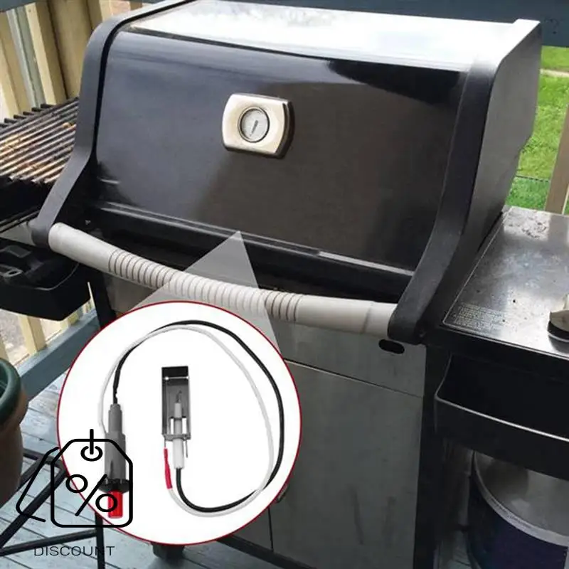 ABJO-parrillas conjunto de encendedor piezoeléctrico encendido de encendedor de chispa piezoeléctrica para Weber 7510 Spirit E-210 encendido de pulso piezoeléctrico