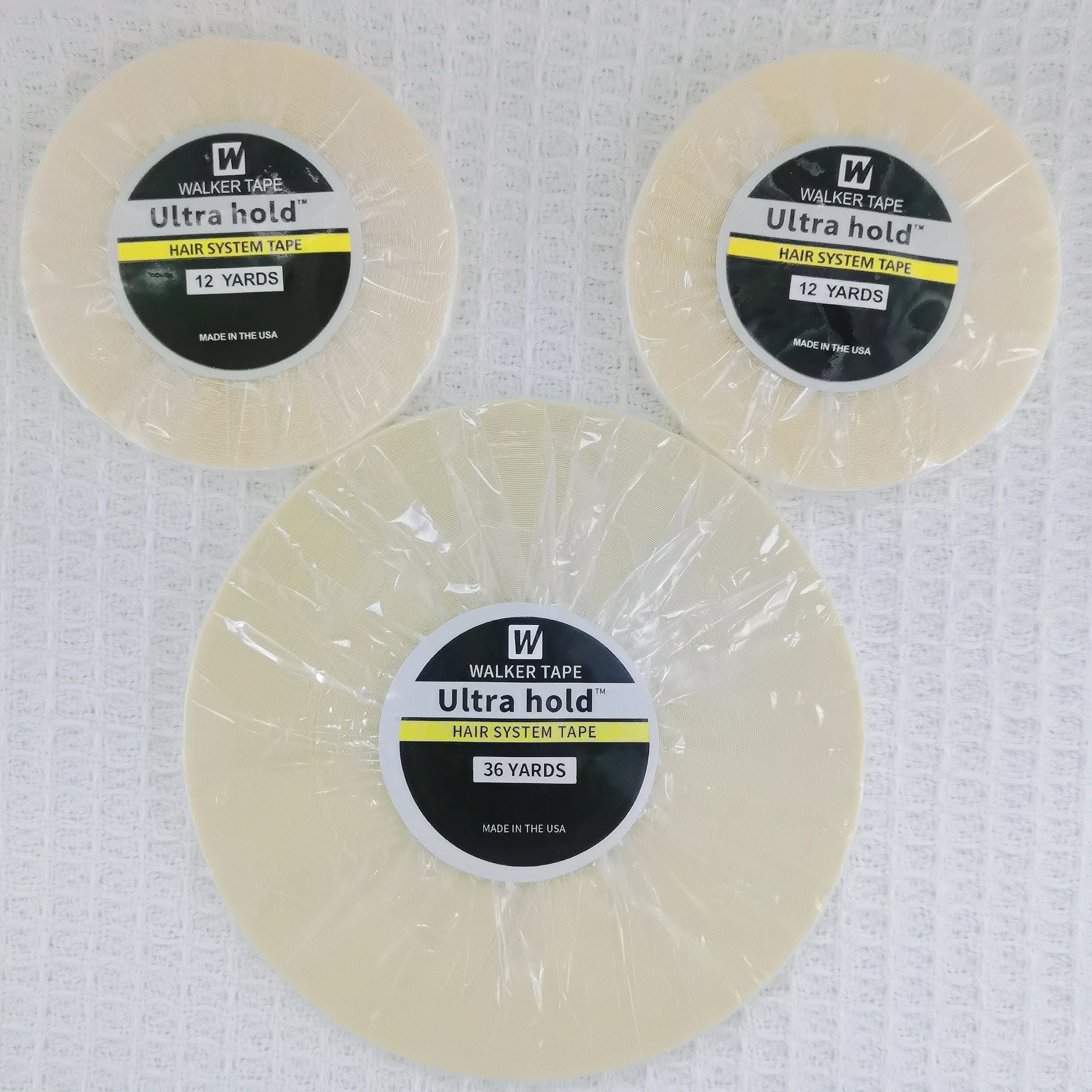 Lace Wig tape glue for hair extensions Ultra Hold Adhesive Tape glue for wig 36Yards 0.8cm Wig Glue Hair System Tape For Toupees