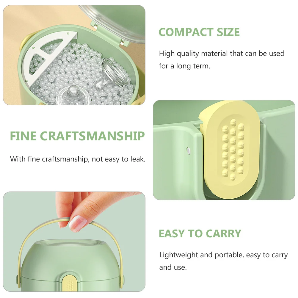 

Baby Milk Powder Storage Container Large Capacity Portable Leakproof Leakage Proof Storage Box Food Grade Milk Powder Box