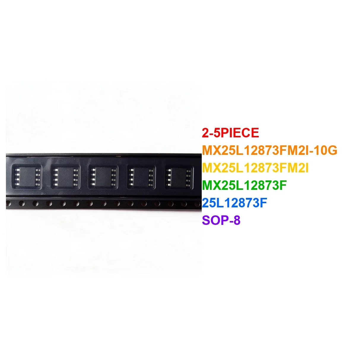 (2-5piece)  MX25L12873FM2I-10G MX25L12873FM2I MX25L12873F 25L12873F sop-8 Chipset