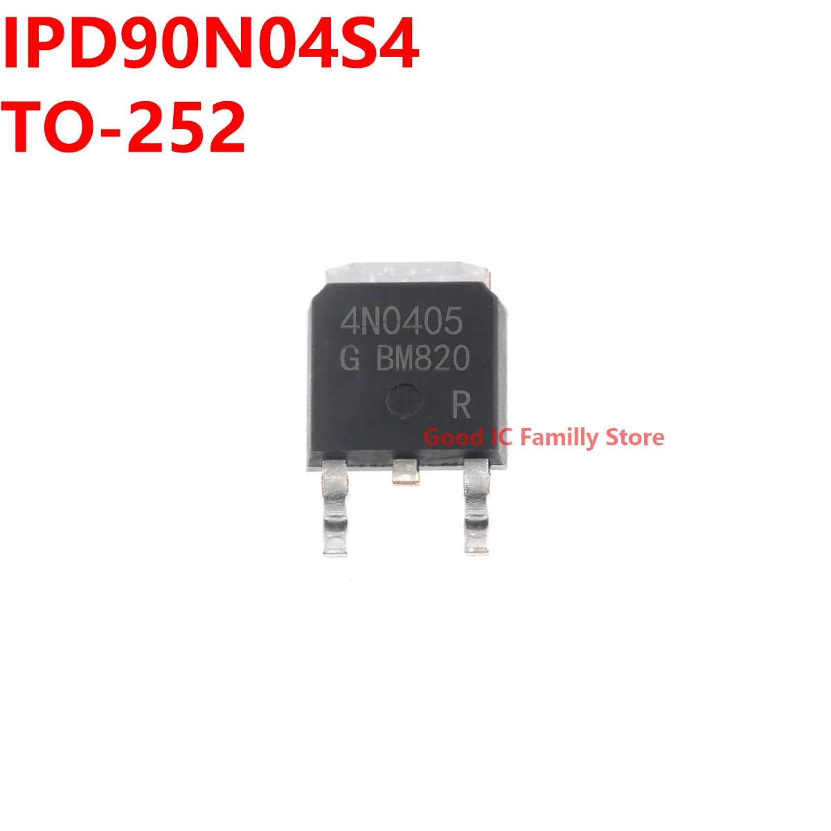 10PCS IPD90N04S4-05 TO-252  4N0405