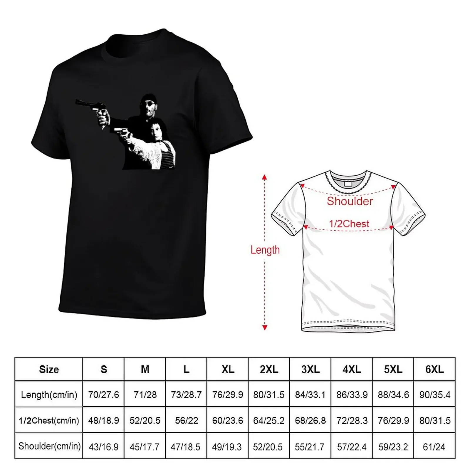 Léon: The Professional T-Shirt man clothes plus size tops t shirt men