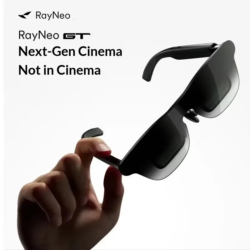 RayNeo GT XR Smart Glasses 3D Dolby Vision 201 Inch Gigantscherm Native Zone 360 3DoF Chip Vision 4000 Beeldkwaliteit Chip Cadeau