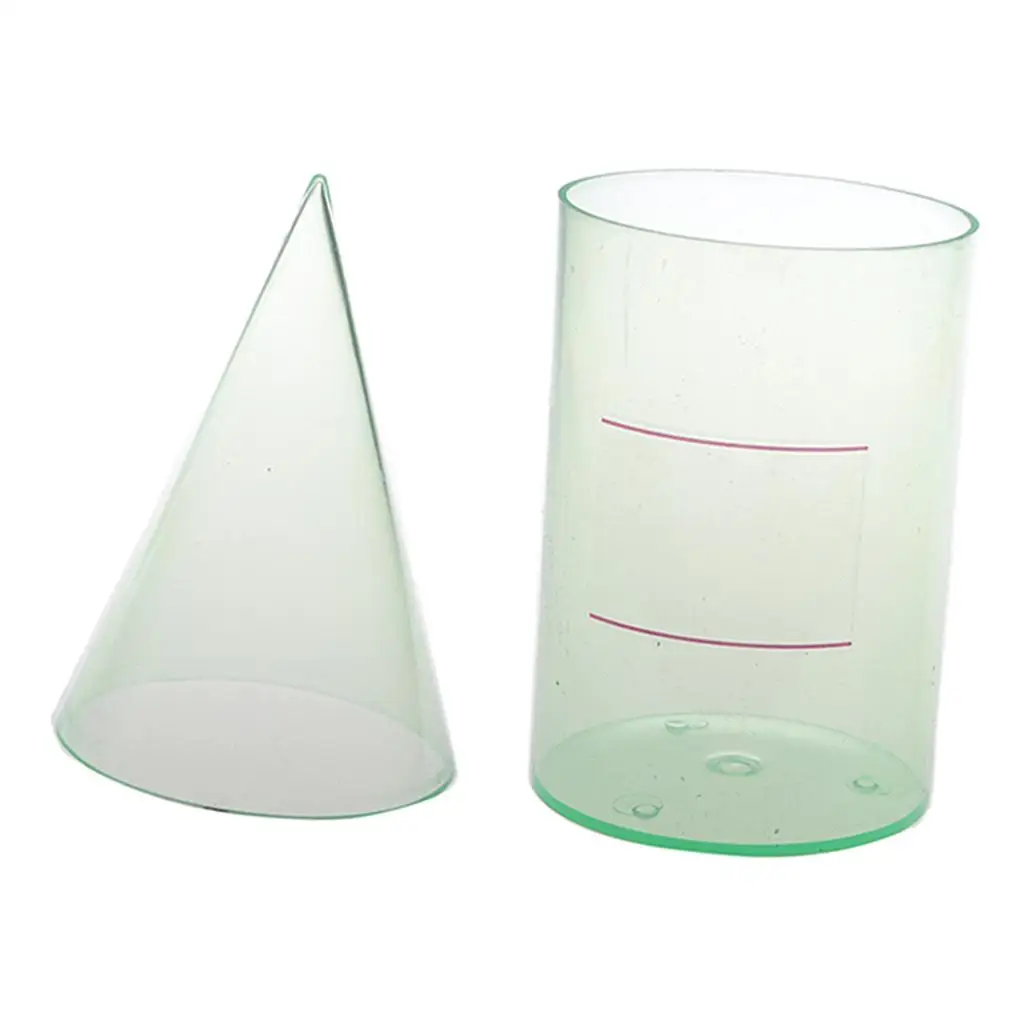 Cylinder Cone Volume Demonstration Math Teaching Aid for Teachers -Large