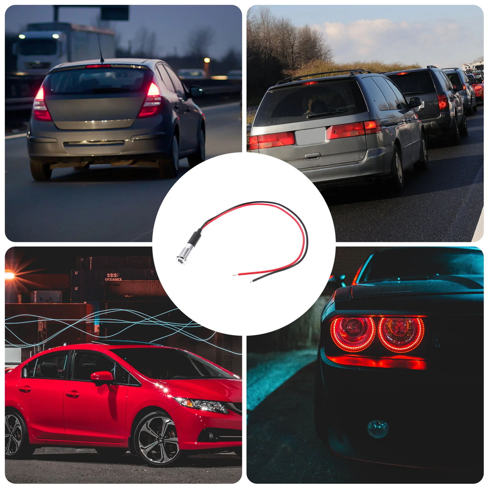 

The Wire Waterproof and Dustproof Indicator Light Signal Lamp Directional with Warning Blue