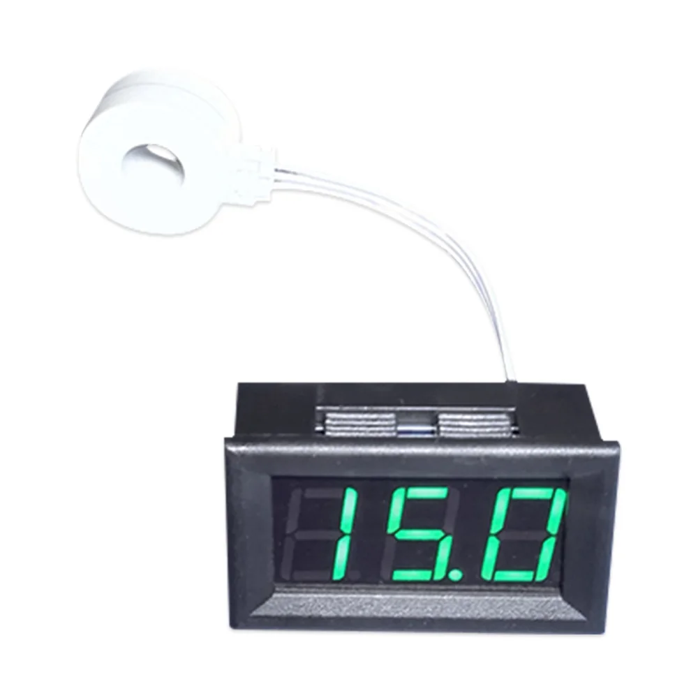 Imagem -03 - Mini Digital Atual Tensão Amp Medidor Medidor de Amperímetro com Efeito Hall Sensor Transformador dc v a 120v 100a