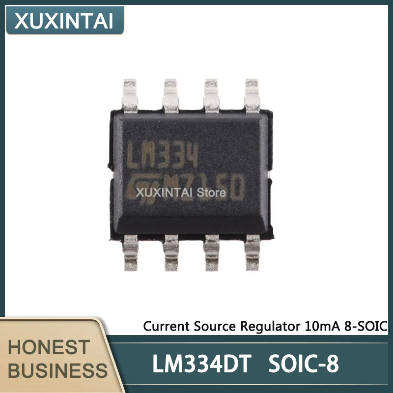 10Pcs/Lot  New Original  LM334DT  LM234DT   LM234  Current Source Regulator 10mA 8-SOIC