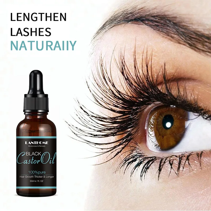 Eyelash Growth Care Thick Curl Lengthening Liquid Castor Oil For Eyelashes