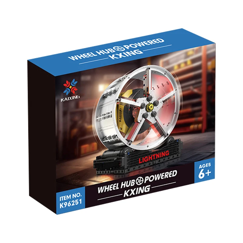 

IN STOCK K96251 MOC Idea Technical Electric Five-Star Brake Rims Building Blocks Bricks Model Toys for Boys Christmas Gift Set