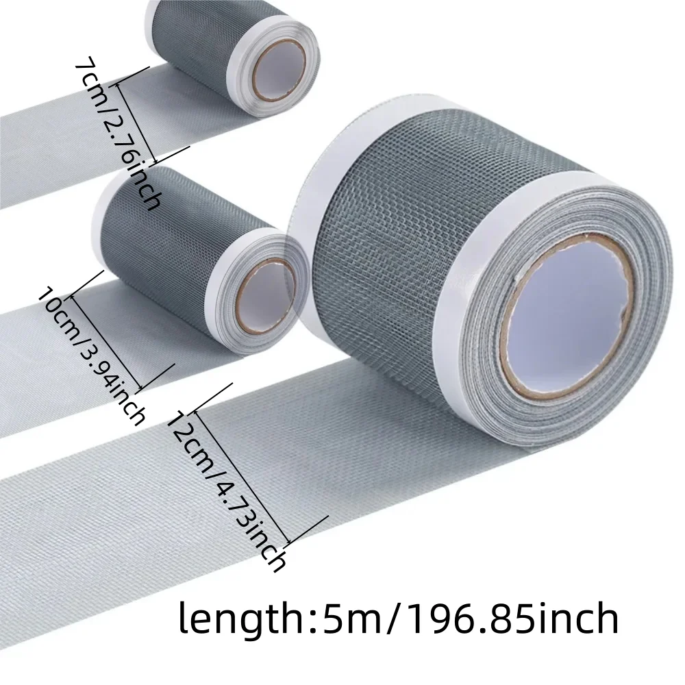 1PC 5m/196.85inch Isolate Foreign Objects Floor Drain Stickers Strong Adsorption Force Insect Prevention Floor Drain Stopper