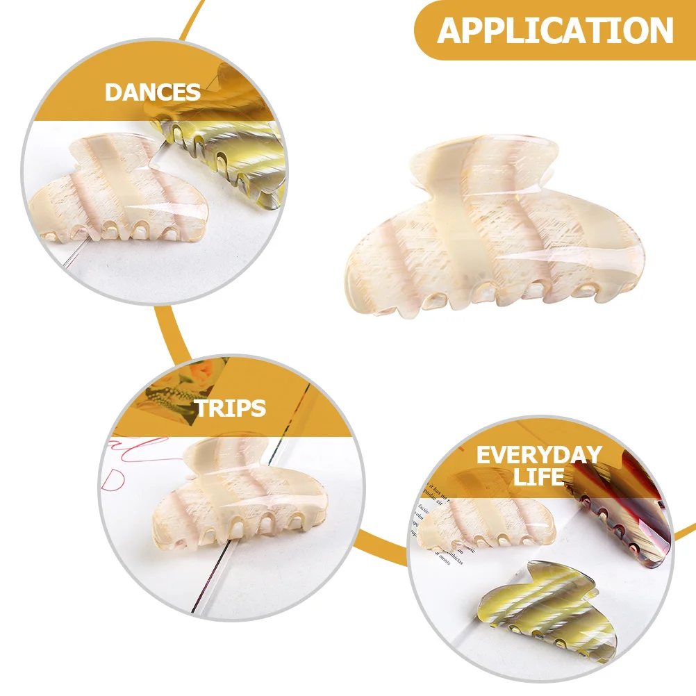 مشبك شعر كبير أنيق بمظهر رائع وقبضة ثابتة لتسريحات الشعر والمناسبات المختلفة ولا يسبب ضررًا للشعر #6