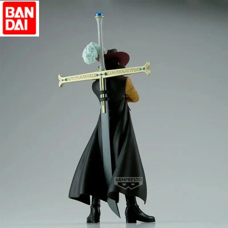 Bandai Banpresto Piece Dxf The Grandline Series Sabo Dracule Mihawk Pvc Action Figure Model Anime Original Doll Desktop Ornament