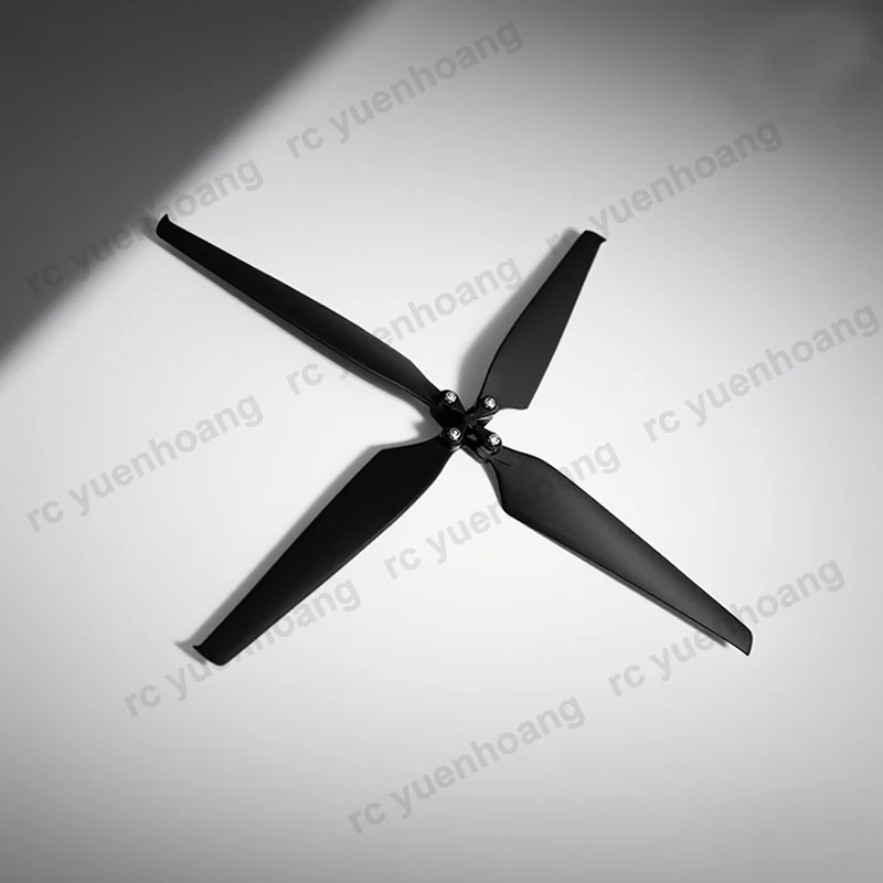 1PCS 18Inch Klapschroef Pitch 80mm 4-Blade Peddels Positieve Negatieve Props w Klem voor Multi-Rotor RC Drone Vliegende Onderdelen