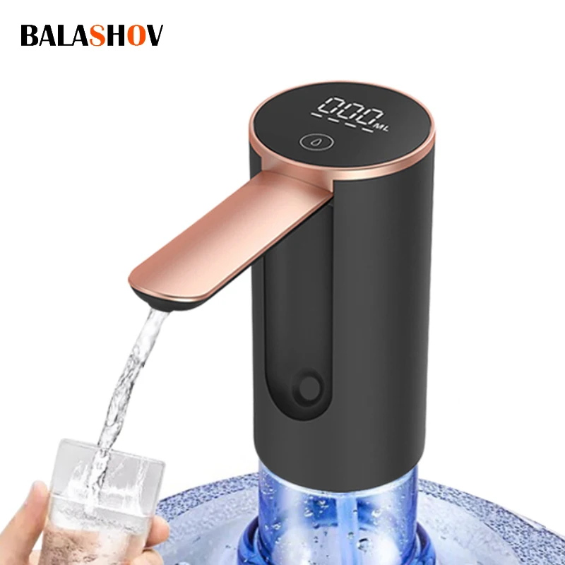 

Автоматический насос для бутылок с водой, диспенсер для воды, USB умный водяной насос, устройство для всасывания воды со шлагбаумом, насос