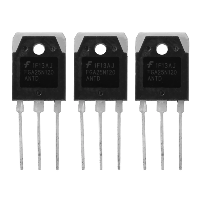 

3X Power Transistor IGBT 1200V 313W FGA25N120