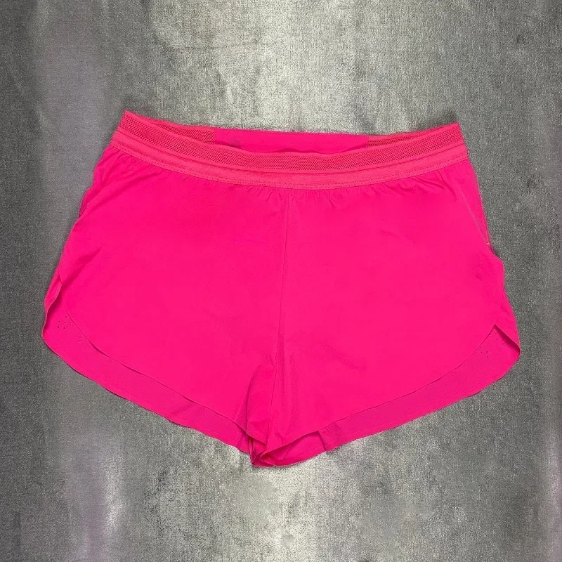 Combination Mesh sports  men's and women's same marathon quick-drying racing three-point training lined fanny pack pants YYS2003