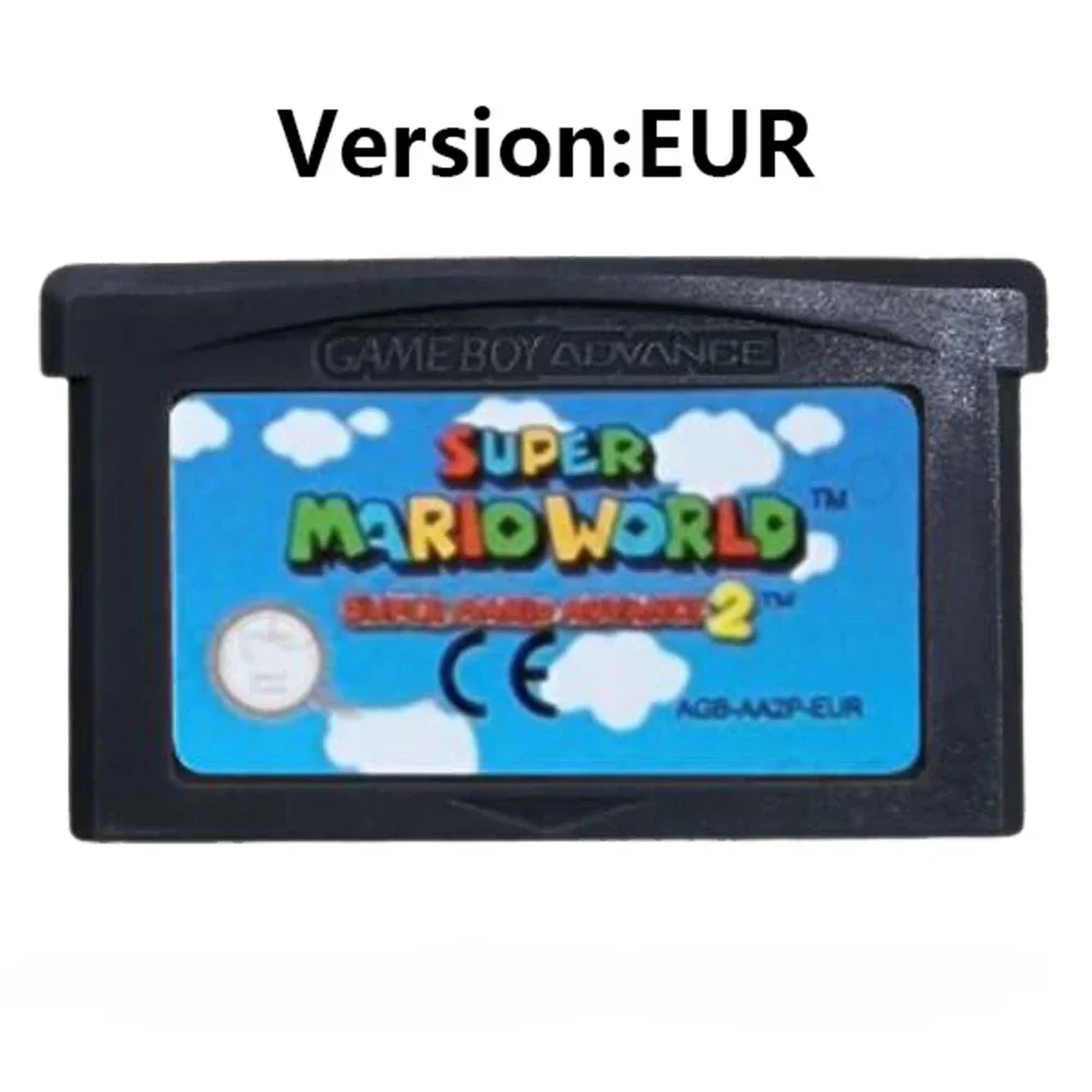 

Игровой картридж GBA, 32-битная карта для игровой консоли Super M Advance Super M Bros M Kart для GBA Bare Card, упаковка в подарок