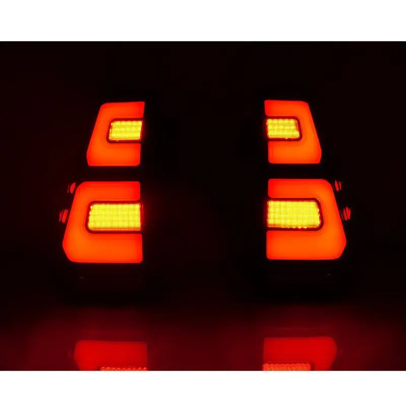 SAAR adecuado para 10-17 Toyota Prado conjunto de luz trasera Prado modificado luz de conducción LED luz de señal de giro que fluye