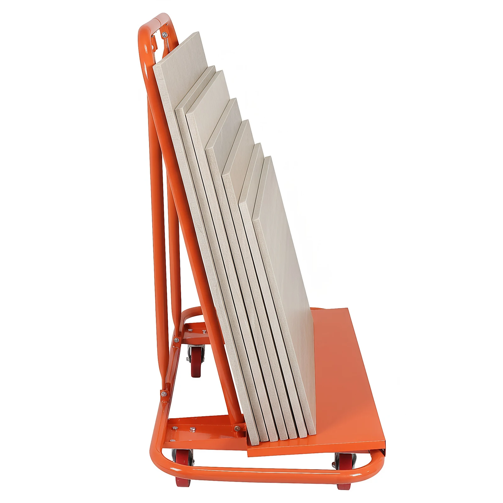 

Мобильная тележка для гипсокартона, съемная тележка для перевозки камня и мрамора, большая вместимость для склада и заводского оборудования