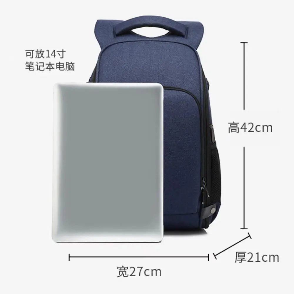 Cross border popular DSLR digital camera bag, micro single waterproof and wear-resistant backpack, outdoor men's and women's com