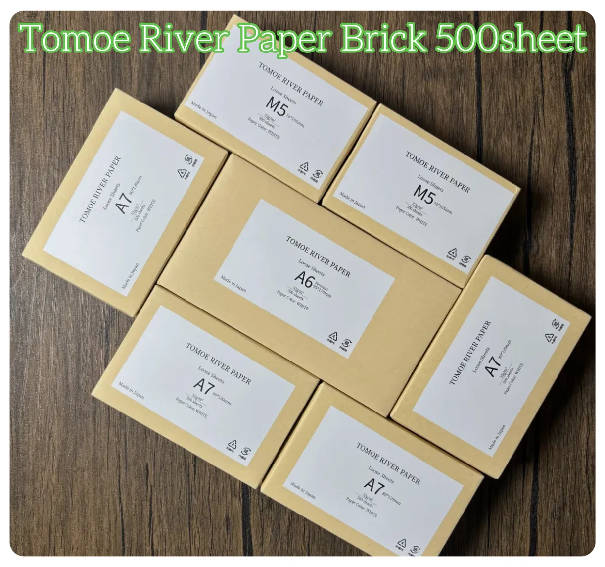 

52g SANZEN Tomoe River Bachuan Paper Brick Lightweight Watercolor Paper , 500sheets