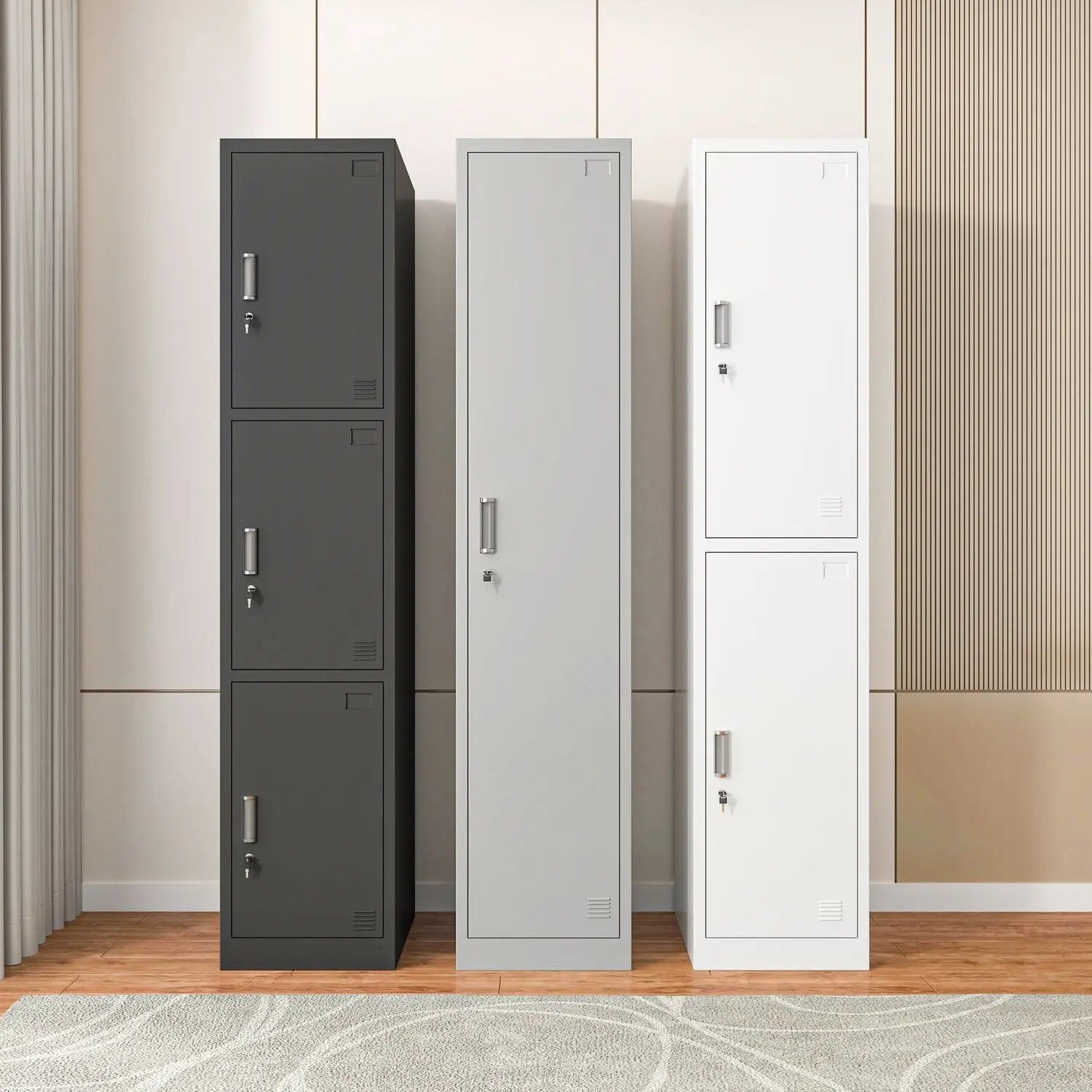 

Staff dormitory single door locker steel double iron cabinet household storage shoe cabinet narrow crevice wardrobe
