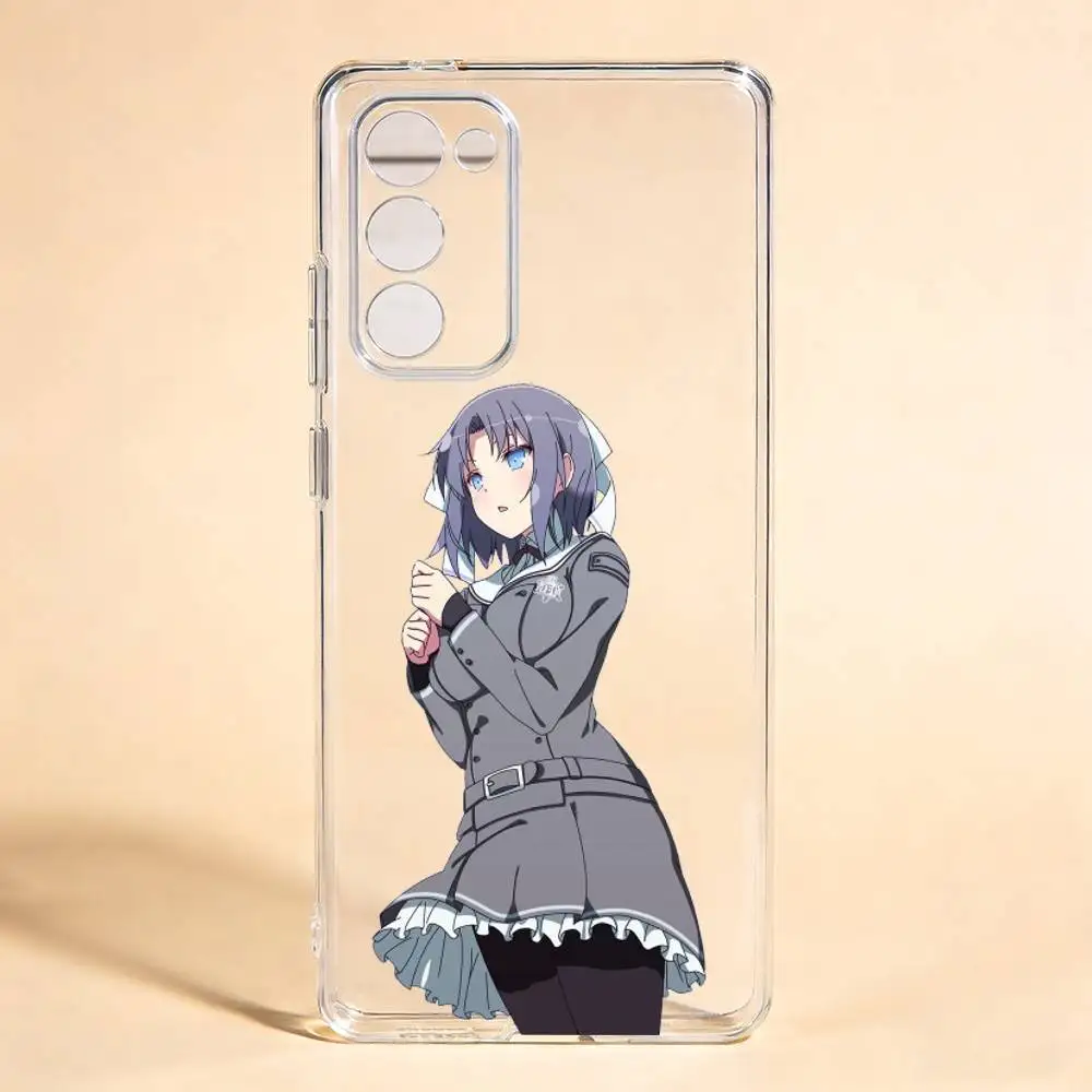 Funda Transparente para Teléfono Senran Kagura Yumi para Samsung Galaxy S24 S25 S23 S22 S21