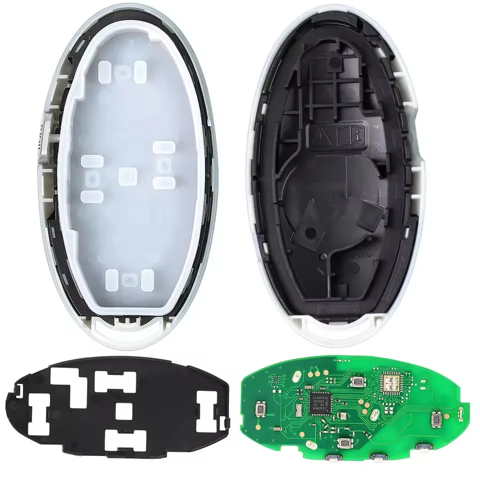 

Сменный смарт-ключ-брелок KEYECU с 4 кнопками, 433 МГц, чип 6A, PN: 95440-AA700 для Hyundai Elantra 2024-2025