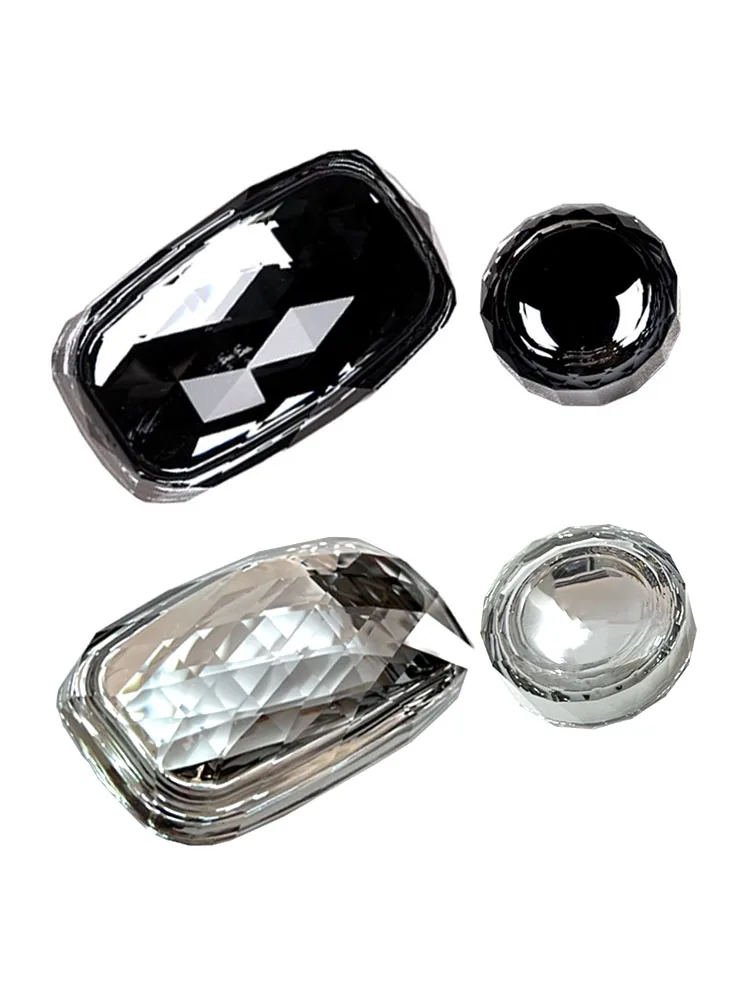 

For Geely Zeekr 001 2021-2023 Rhinestone Look Trim Car Gear Shift Handle Knob Frame Cover Styling Accessories