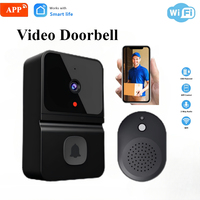 Outdoor Wireless Doorbell HD Video Eye Intercom Digital Door Peepholes Smart Infrared Camera Wifi Ring Door Bell Home Security